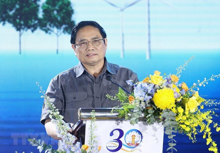 Thủ tướng dự và phát lệnh khởi công Khu công nghiệp Sơn Mỹ 1 vốn 9,000 tỷ đồng tại Bình Thuận