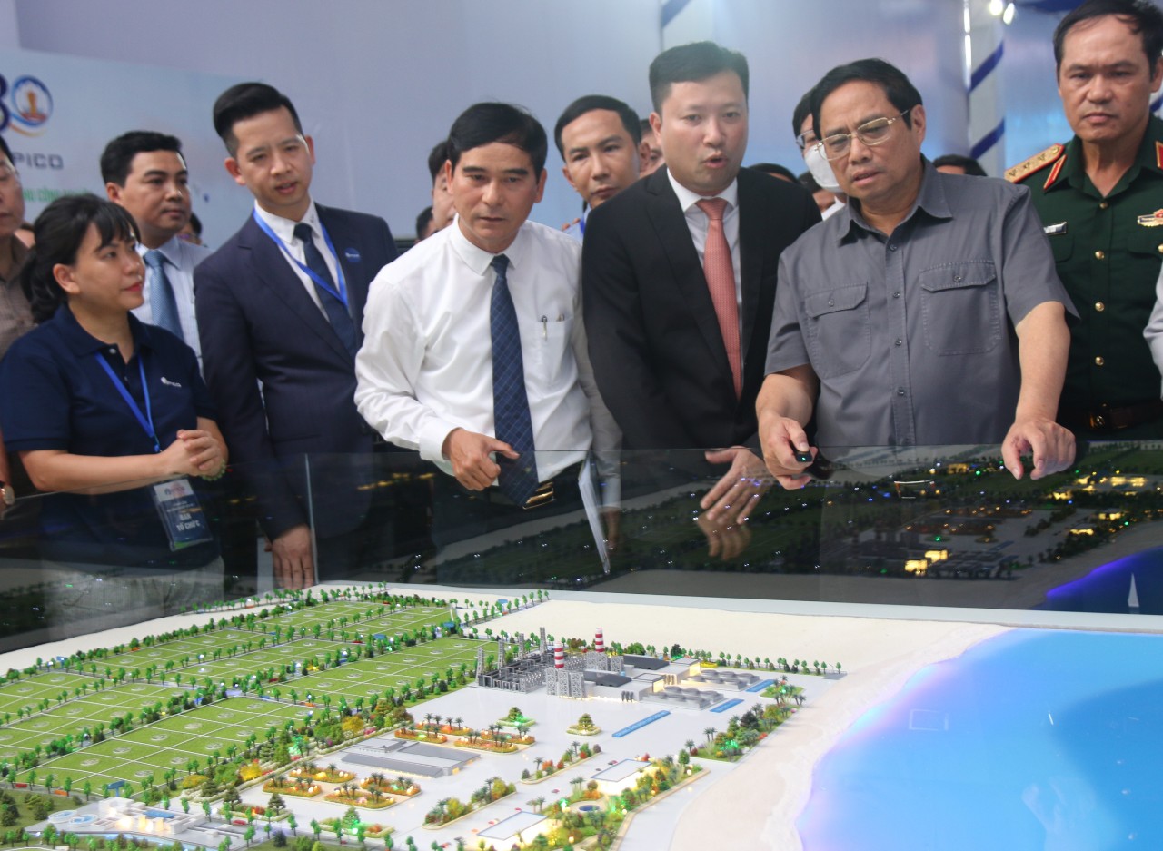Thủ tướng Phạm Minh Chính dự lễ khởi công xây dựng khu công nghiệp lớn nhất tỉnh Bình Thuận